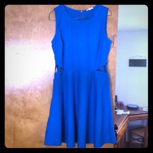 Blue loose fitting dress!